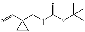 Carbamic acid, [(1-formylcyclopropyl)methyl]-, 1,1-dimethylethyl ester (9CI)