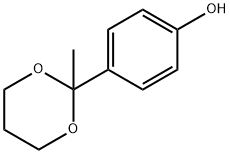 Phenol, 4-(2-methyl-1,3-dioxan-2-yl)- (9CI)