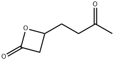 2-Oxetanone, 4-(3-oxobutyl)- (9CI)