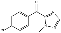 (4-CHLOROPHENYL)(1-METHYL-1H-1,2,4-TRIAZOL-5-YL)METHANONE