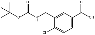 N-BOC- 4-氯-3-氨甲基苯甲酸