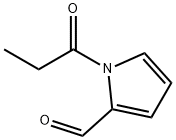 1H-Pyrrole-2-carboxaldehyde, 1-(1-oxopropyl)- (9CI)