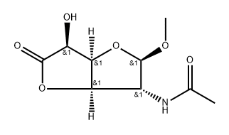 .beta.-D-Glucofuranosiduronic acid, methyl 2-(acetylamino)-2-deoxy-, .gamma.-lactone