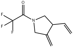 Pyrrolidine, 3-ethenyl-4-methylene-1-(trifluoroacetyl)- (9CI)
