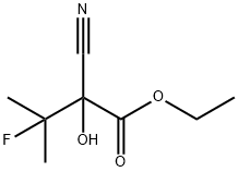 Butanoic acid, 2-cyano-3-fluoro-2-hydroxy-3-methyl-, ethyl ester (9CI)