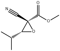 Oxiranecarboxylic acid, 2-cyano-3-(1-methylethyl)-, methyl ester, trans- (9CI)