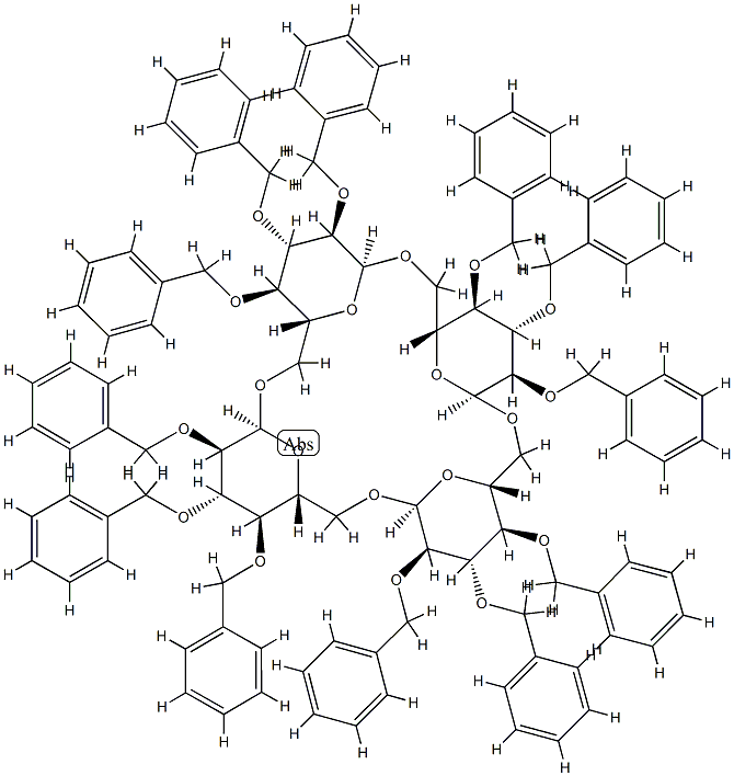 benzylated cycloisomaltotetraose