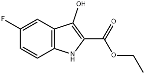 ethyl 5-fluoro-3-hydroxy-1H-indole-2-carboxylate