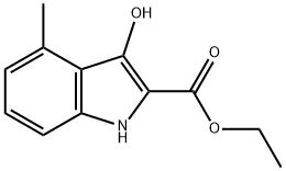1H-Indole-2-carboxylic acid, 3-hydroxy-4-methyl-, ethyl ester