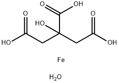 1,2,3-Propanetricarboxylic acid, 2-hydroxy-, iron(3+) salt (1:1), monohydrate