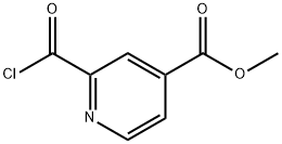4-Pyridinecarboxylicacid,2-(chlorocarbonyl)-,methylester(9CI)