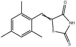 (5E)-2-硫代-5-(2,4,6-三甲苄基亚甲基)四氢噻唑-4-酮