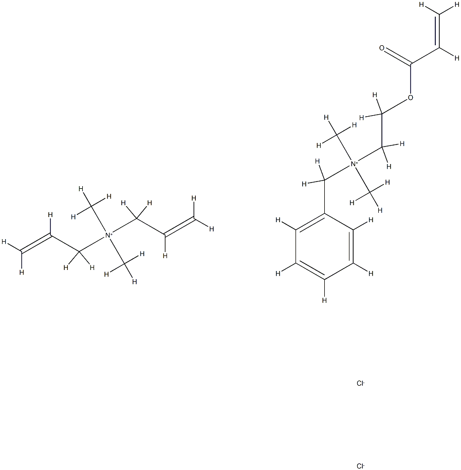 Benzenemethanaminium, N,N-dimethyl-N-2-(1-oxo-2-propenyl)oxyethyl-, chloride, polymer with N,N-dimethyl-N-2-propenyl-2-propen-1-aminium chloride