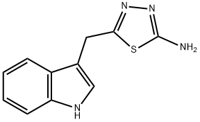 5-((1H-吲哚-3-基)甲基)-1,3,4-噻二唑-2-胺