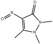 3H-Pyrazol-3-one,  1,2-dihydro-1,2,5-trimethyl-4-nitroso-