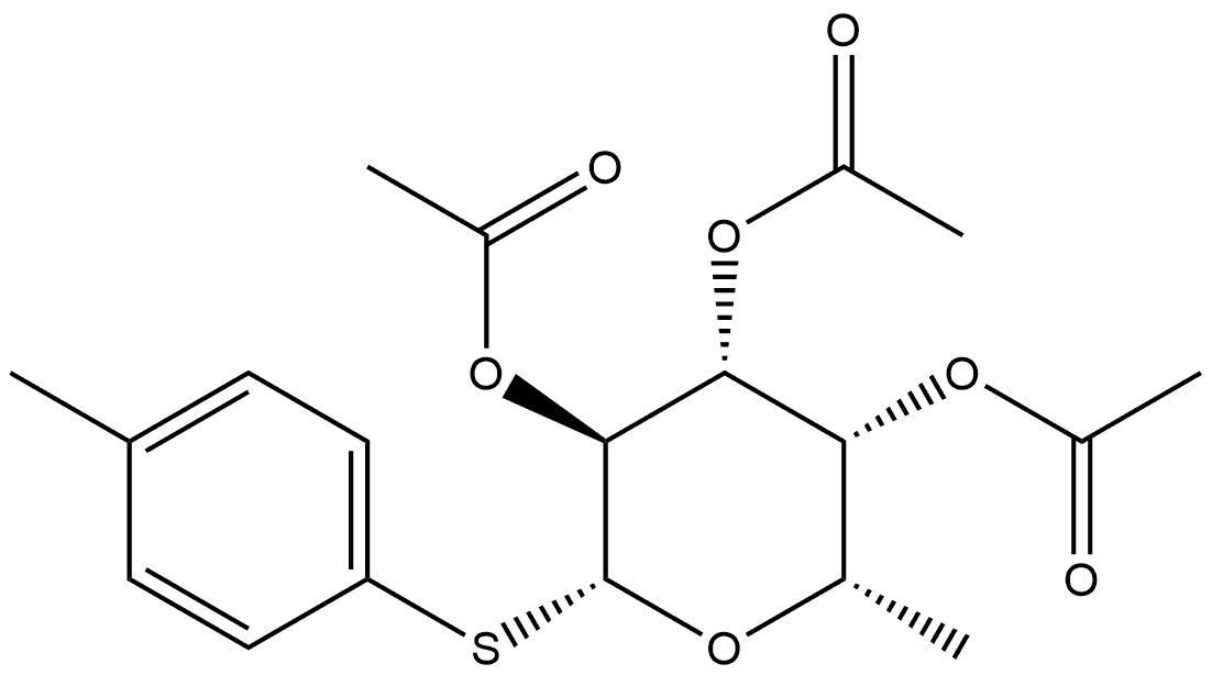 4-甲基苯基2,3,4-三-O-乙酰基-1-硫代-Β-L-吡喃葡萄糖苷