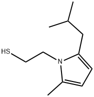 2-[2-methyl-5-(2-methylpropyl)pyrrol-1-yl]ethanethiol