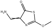 5(4H)-Thiazolone,  4-(aminomethylene)-2-methoxy-