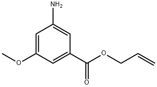 Benzoic acid, 3-amino-5-methoxy-, 2-propenyl ester (9CI)