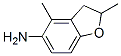5-Benzofuranamine,  2,3-dihydro-2,4-dimethyl-
