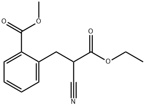 2-(2-氰基-3-乙氧基-3-氧代丙基)苯甲酸甲酯