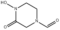 1-Piperazinecarboxaldehyde, 4-hydroxy-3-oxo- (9CI)
