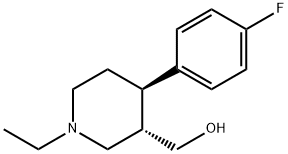 (3S,4R)-4-(4-Fluorophenyl)-3-hydroxymethyl-1-ethyl-piperidine