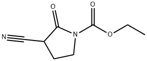 1-Pyrrolidinecarboxylic  acid,  3-cyano-2-oxo-,  ethyl  ester