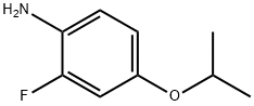 Benzenamine, 2-fluoro-4-(1-methylethoxy)-