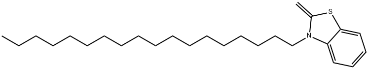 Benzothiazole, 2,3-dihydro-2-methylene-3-octadecyl- (9CI)