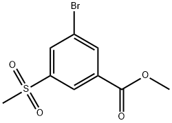 甲基 3-溴-5-甲磺酰苯酸盐