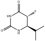 2,4(1H,3H)-Pyrimidinedione,5-fluorodihydro-6-(1-methylethyl)-,trans-(9CI)