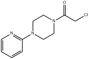 Piperazine, 1-(chloroacetyl)-4-(2-pyridinyl)- (9CI)