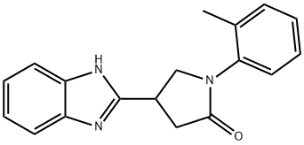 4-(1H-苯并[D]咪唑-2-基)-1-(邻甲苯基)吡咯烷-2-酮
