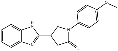 4-(1H-苯并[D]咪唑-2-基)-1-(4-甲氧基苯基)吡咯烷-2-酮