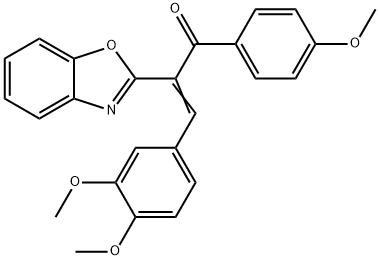 (Z)-2-(benzo[d]oxazol-2-yl)-3-(3,4-dimethoxyphenyl)-1-(4-methoxyphenyl)prop-2-en-1-one