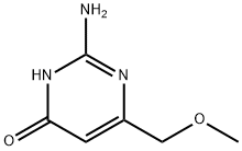 4(1H)-Pyrimidinone, 2-amino-6-(methoxymethyl)- (9CI)