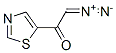 Ethanone,  2-diazo-1-(5-thiazolyl)-