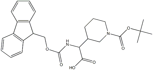 2-{1-[(tert-butoxy)carbonyl]piperidin-3-yl}-2-({[(9H-fluoren-9-yl)methoxy]carbonyl}amino)acetic acid