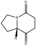 5,8-Indolizinedione,hexahydro-,(8aS)-(9CI)