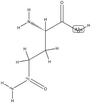 γ-GlutaMine-13C,15N Hydrochloride