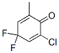 2,5-Cyclohexadien-1-one,  2-chloro-4,4-difluoro-6-methyl-