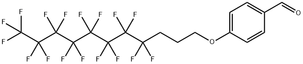 4-(4,4,5,5,6,6,7,7,8,8,9,9,10,10,11,11,11-十七氟十一烷氧基)苯甲醛