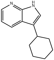 1H-Pyrrolo[2,3-b]pyridine, 3-cyclohexyl-