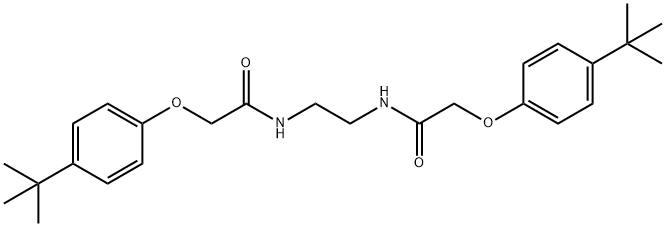 N,N'-1,2-ethanediylbis[2-(4-tert-butylphenoxy)acetamide]