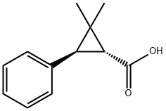 trans-2，2-dimethyl-3-phenylcyclopropane-1-carboxylic acid