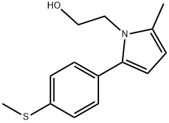 2-{2-methyl-5-[4-(methylsulfanyl)phenyl]-1H-pyrrol-1-yl}ethan-1-ol