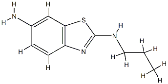 2,6-Benzothiazolediamine,N2-propyl-(9CI)