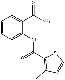 2-Thiophenecarboxamide,N-[2-(aminocarbonyl)phenyl]-3-methyl-(9CI)