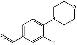 3-氟-4-吗啉-4-基苯甲醛